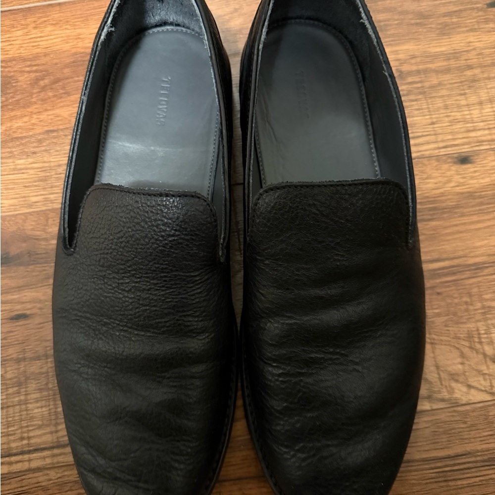 Tecovas Monterey Black Leather Loafers - Picture 7 of 7